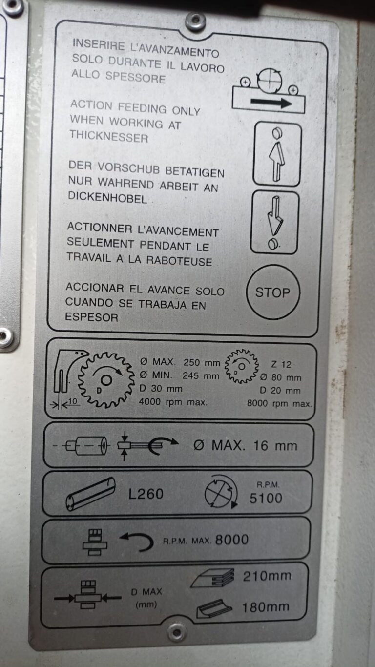 Kombinovaný stroj SCM Minimax Lab260